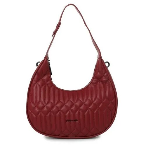 Сумка хобо Pierre Cardin, бордовый