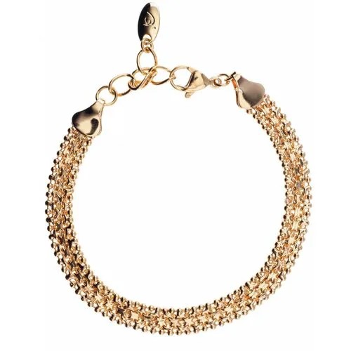 Браслет-цепочка XUPING JEWELRY, 1 шт., размер 21 см., размер M, золотой