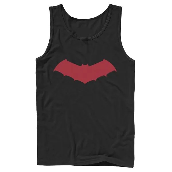 Мужская майка с логотипом DC Comics Batman и красной грудью