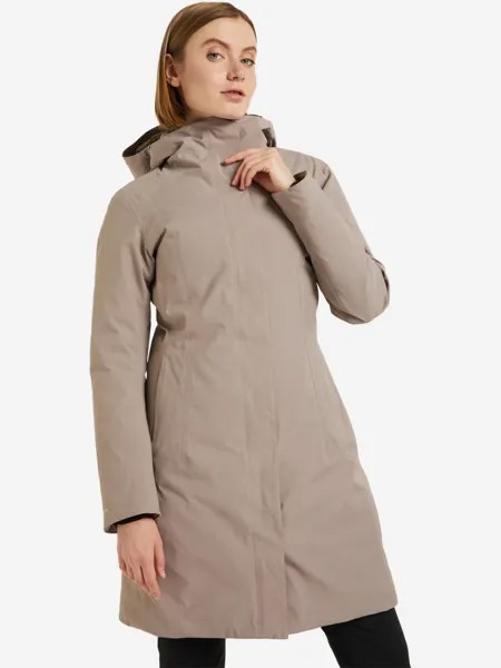 Пуховик женский Arc'teryx Centrale, Бежевый