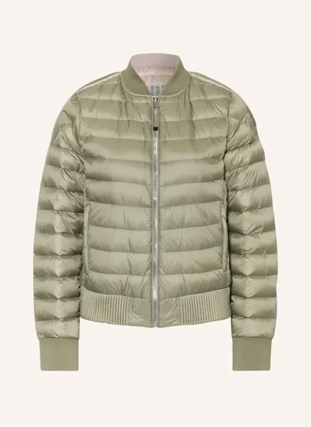 Лейла пуховик Parajumpers, зеленый