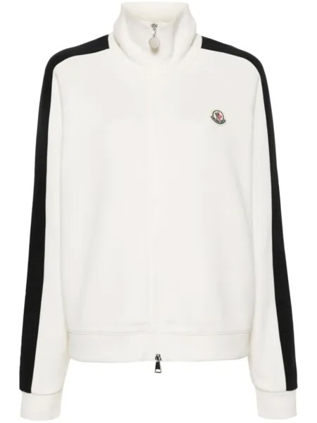 Moncler толстовка на молнии, нейтральный цвет