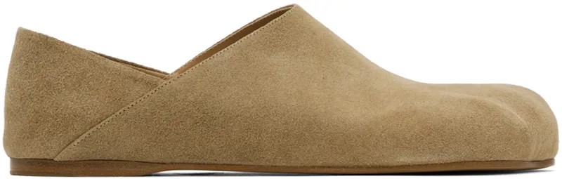 Бежевые лоферы Paw Jw Anderson, цвет Medium beige