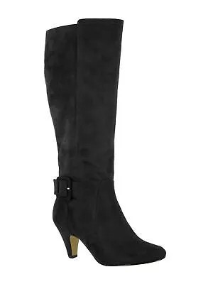 BELLA VITA Женские черные сапоги Troy Ii с миндалевидным носком на каблуке-рюмочке на каблуке с молнией 8