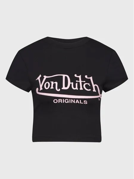 Футболка стандартного кроя Von Dutch, черный