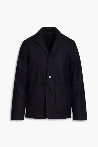 Утепленная фланелевая куртка Adrien Officine Générale, темно-синий