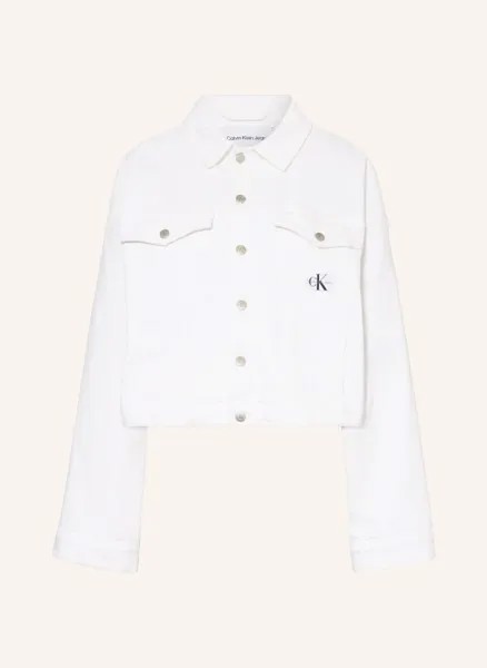 Джинсовая куртка Calvin Klein Jeans, белый