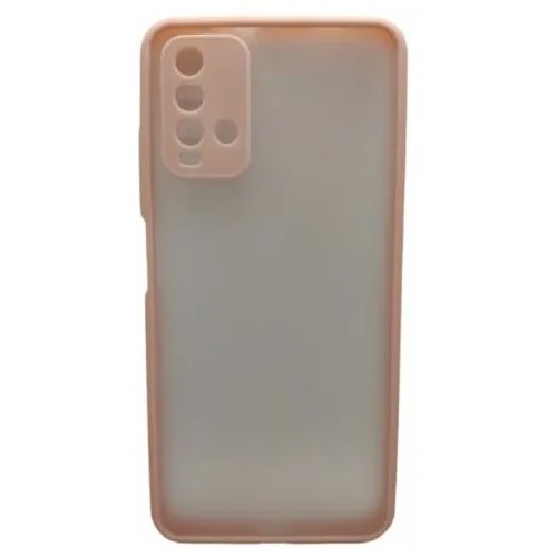 My Choice Чехол силиконовый матовый My Choice Xiaomi Redmi 9T (розовый)