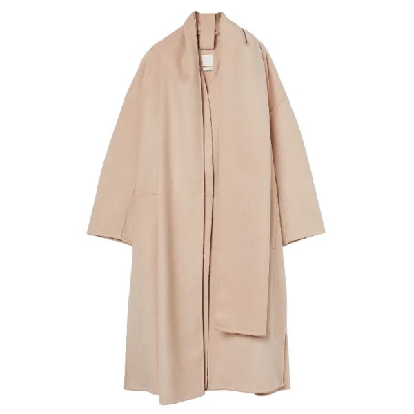 Пальто H&M Blend Coat, бежевый