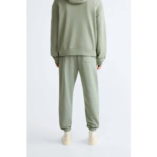 Брюки Zara, размер XL, зеленый