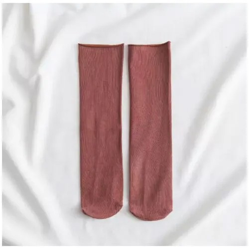 Носки , размер Универсальный, красный, бесцветный