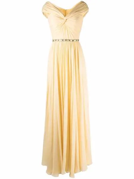 Jenny Packham вечернее платье Grace со сборками