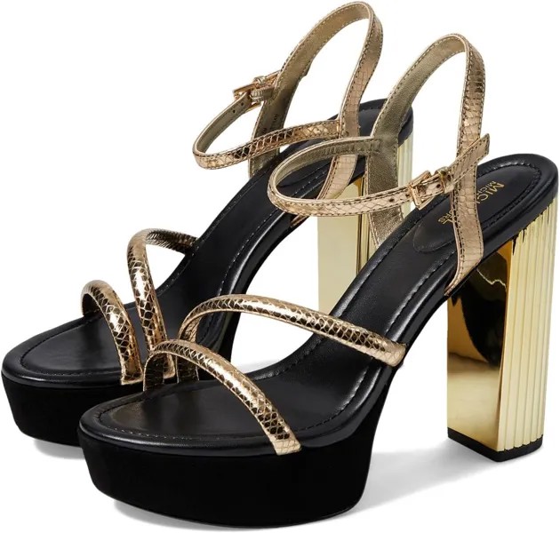 Босоножки Porter Strappy Platform MICHAEL Michael Kors, цвет Pale Gold