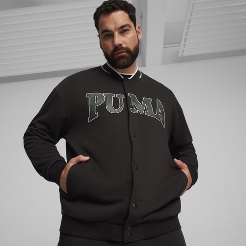 Бомбер PUMA Puma Squad 67897101, размер 50, черный