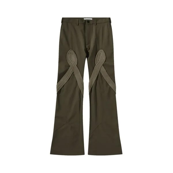 Брюки Kiko Kostadinov Deultum Trouser, зеленый