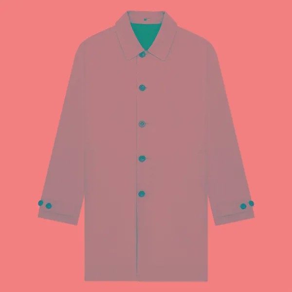 Мужское пальто Hackett Reversible Mac бежевый, Размер XL