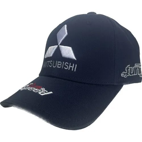 Бейсболка Mitsubishi Бейсболка МИТСУБИСИ кепка MITSUBISHI, размер 55-58, синий