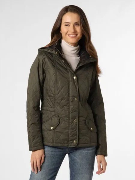 Стеганая куртка millfire Barbour, зеленый