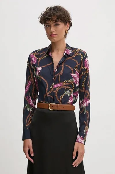 Рубашка Lauren Ralph Lauren, темно-синий