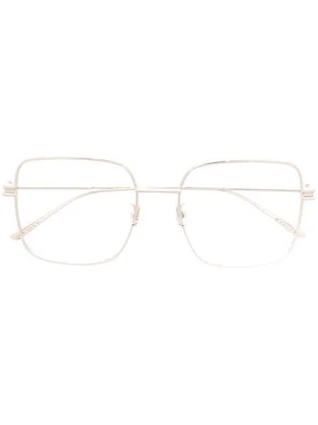 Bottega Veneta Eyewear очки в массивной квадратной оправе