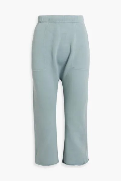 Укороченные спортивные брюки SF из французского хлопка Nili Lotan, цвет Slate blue