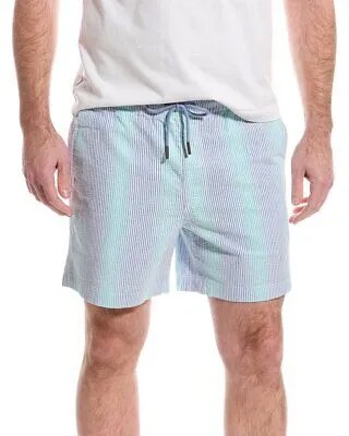 Мужские шорты из хлопчатобумажной ткани Psycho Bunny Turbin, синий размер XXL