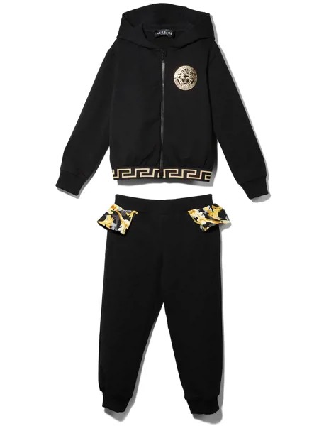 Versace Kids спортивный костюм Medusa с капюшоном