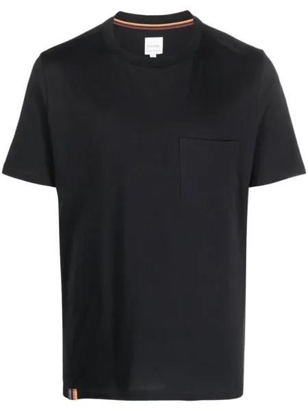 Paul Smith футболка с логотипом, черный