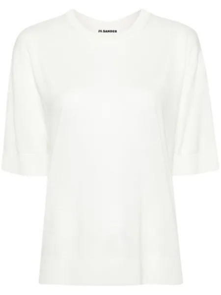 Jil Sander меланжевая блузка, нейтральный цвет