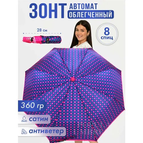 Зонт Lantana Umbrella, синий, фуксия