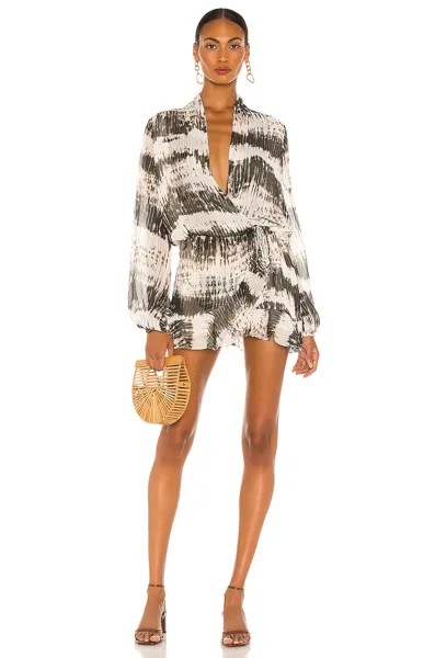 Платье ROCOCO SAND X Revolve Ilios, цвет Black & White