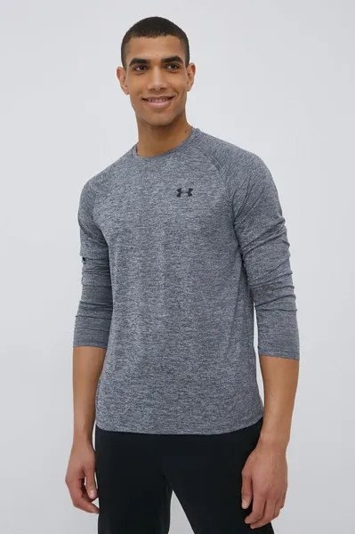 Тренировочный лонгслив Tech 2.0 Under Armour, серый