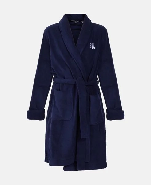 Банный халат Lauren Ralph Lauren, темно-синий