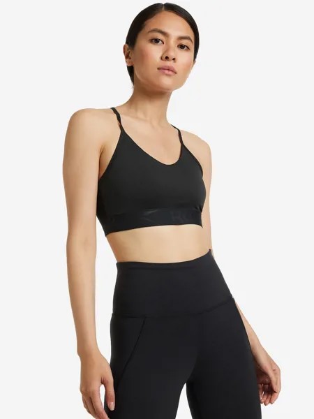 Спортивный топ бра Reebok Strappy Back, Черный