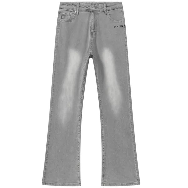 Джинсы унисекс Slazenger, Черный (серебряная заклепка)