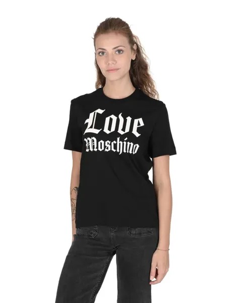 Женская футболка Love Moschino, черный