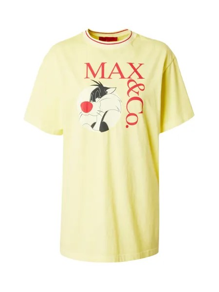 Футболка MAX&Co. IZZY, цвет Yellow/Light Yellow