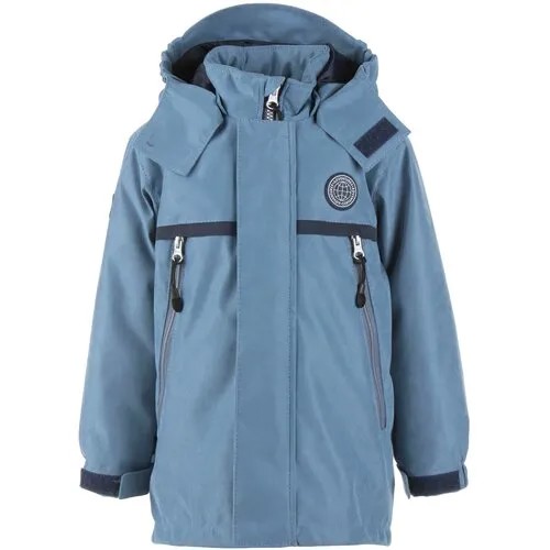 Куртка KERRY демисезонная, подкладка, светоотражающие элементы, размер 104, голубой