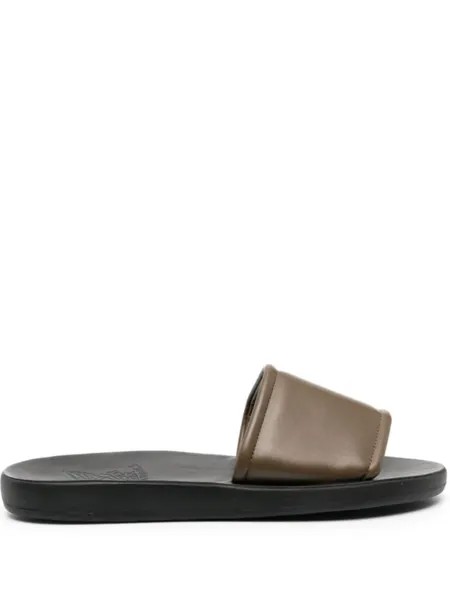 Ancient Greek Sandals шлепанцы Ageos, зеленый