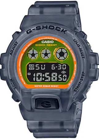 Японские наручные  мужские часы Casio DW-6900LS-1ER. Коллекция G-Shock
