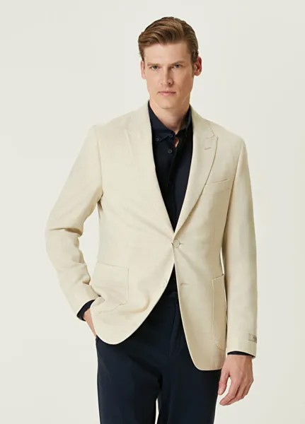 Шерстяное пальто Drop 7 Beymen Collection, бежевый