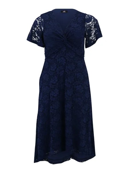 Коктейльное платье Wallis, темно-синий
