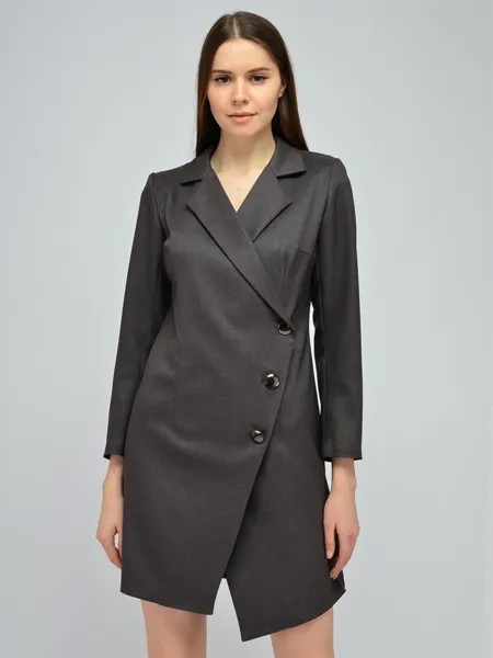 Платье-пиджак женское 1001dress VI00127CF коричневое 50