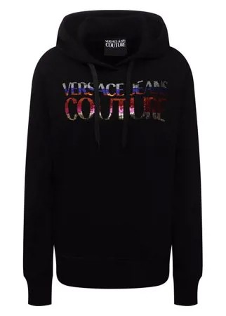 Хлопковое худи Versace Jeans Couture
