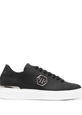 Philipp Plein кеды с нашивкой-логотипом
