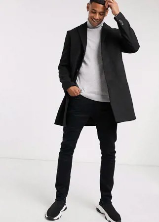 Черное пальто New Look-Черный