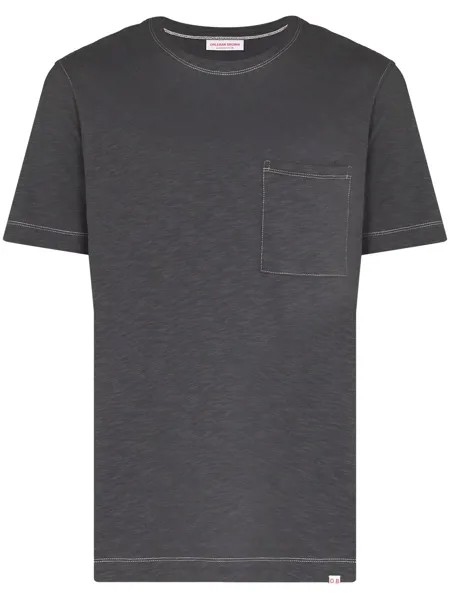 Orlebar Brown футболка Nicolas с контрастной строчкой