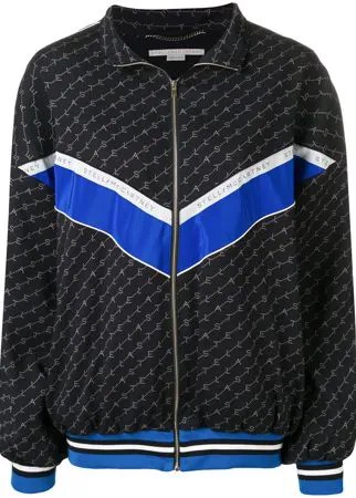 Stella McCartney спортивная куртка с монограммами