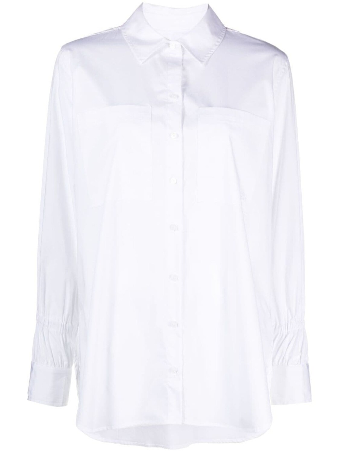 DKNY рубашка с отложным воротником, белый