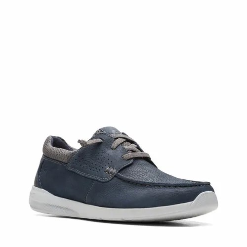 Полуботинки Clarks, размер 41,5 EU, синий